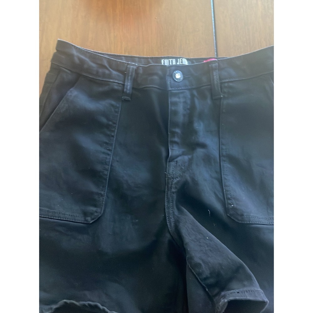 Faith‎ Junior Black Shorts, Size 10